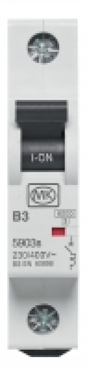 MK MCB Single Pole Type B 3A 230V B3
