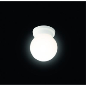 Wickes Globe Ceiling Light White £14.99
