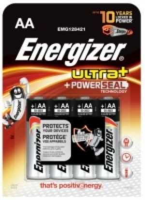 Energizer Ultra Plus Batteries AA 4 Pack £3.99