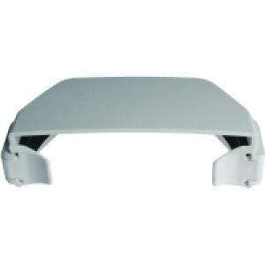 Wickes White Squareline Gutter External Stopend &pound;1.59