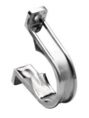 Wickes Pipe Clip Chrome Finish 32mm Pack 3 £1.69