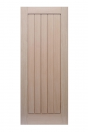 Wickes Geneva Internal Cottage Oak Veneer Door 5 Panel 1981  &pound;99.99