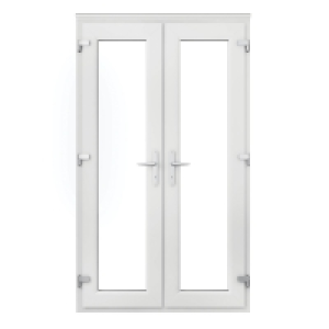 Wickes Upvc French Door 4ft with Chrome Handles &pound;549.00
