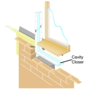 Wickes Cavity Closer 2.5m Pack 6