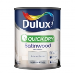 Dulux Quick Dry Satinwood Polished Pebble 750ml
