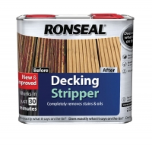 Ronseal Decking Stripper 2.5L Clear £24.99