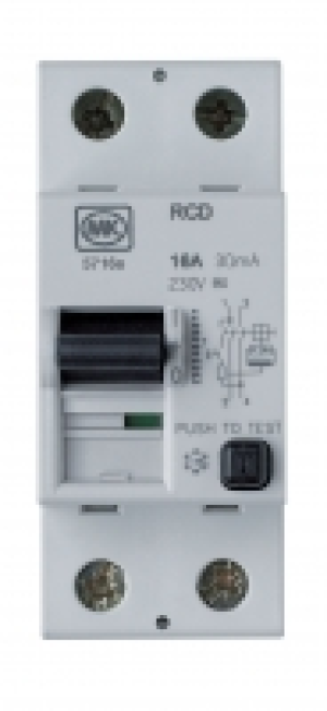 MK Dp 2 Mod RCD 16A 30mA 230V £29.99