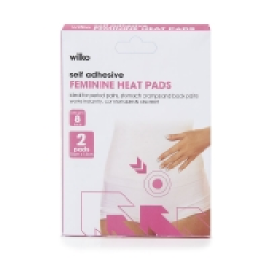 Wilko  Wilko Self Adhesive Feminine Heat Pads