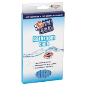 No More Chemicals Bathroom Cloth Blue £2.00