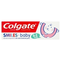Wilko  Colgate Baby Toothpaste Smiles 0 to 2 Years 50ml