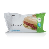 Wilko  Wilko Food Bags Small 150pk