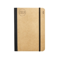 Wilko  Nu Elite Kraft A6 Gluebound Notebook