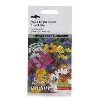 Wilko  Wilko Seeds Bright Flowers for Wildlife Mixed