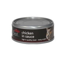 Wilko  Wilko Best Tinned Cat Food Chicken in Sauce 80g
