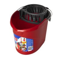 Wilko  Vileda SuperMocio Bucket and Wringer Red and Black
