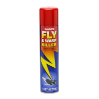 Wilko  Sanmex Fly and Wasp Killer Spray 300ml