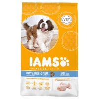 Wilko  Iams Proactive Nutrition Puppy and Junior Large Rich in Succ
