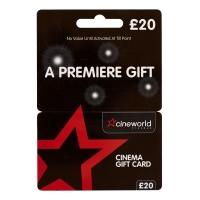 Wilko  Cineworld £20 Gift Card