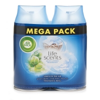 Wilko  Air Wick Fresh Matic Refill Life Scents Linen In The Air 250