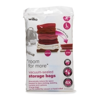 Wilko  Wilko Vacuum Sealed Storage Bags 2pk