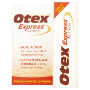 Otex Ear Drops Express 10ml £4.40