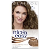 Wilko  Nicen Easy Permanent Hair Dye Natural Light Ash Brown 6A
