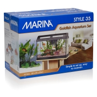 Wilko  Marina Goldfish Aquarium Set Style 35 50cmx25cmx30cm