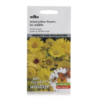 Wilko  Wilko Seeds Yellow Flowers for Wildlife Mixed