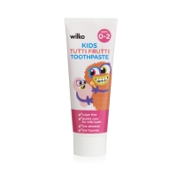 Wilko  Wilko Kids Toothpaste 0 to 2 Years Tutti Frutti 75ml