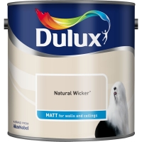 Wilko  Dulux Matt Emulsion Paint Wicker 2.5L