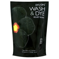 Wilko  Dylon Wash and Dye Velvet Black 350g
