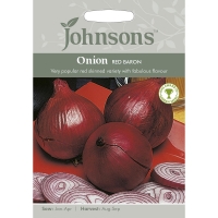 Wilko  Johnsons Seeds Onion Red Baron