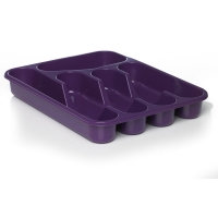 Wilko  Wilko Colourplay Cutlery Tray Purple