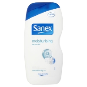 Wilko  Sanex Dermo Moisturising Shower Gel 500ml