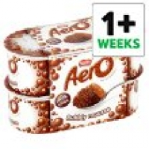 Tesco  Aero Chocolate Mousse 4X 59G