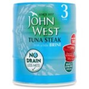 John West No Drain Tuna Steak with a Litt £3.00