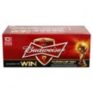 Budweiser Cans £9.00