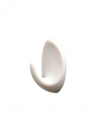 Wickes Small Adhesive Hooks White 4 Pack £2.99