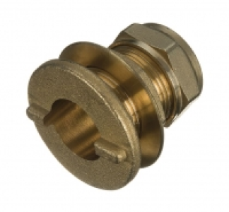 Wickes Compression Flang Tank Connector 15mm £2.99