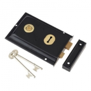 Yale P-334-BK Rim Lock Black