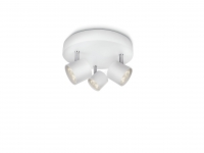Philips Star LED 3 Plate Spotlight White