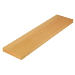 Wickes Floating Shelf Beech 38x230x900mm £23.49