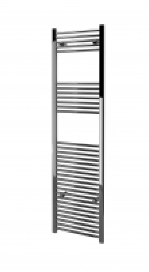 Kudox Towel Radiator 500 x 1800mm Straight Chrome
