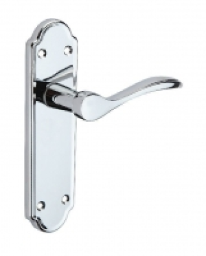 Wickes Romano Latch Handle Polished Chrome Finish £16.99