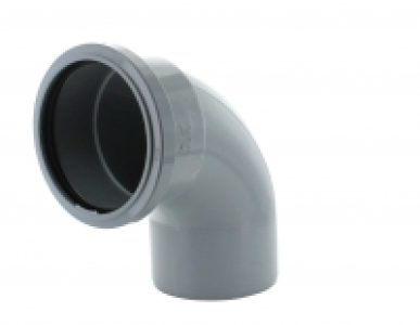 Wickes 110mm Grey Soil Pipe 92.5 Deg Bend
