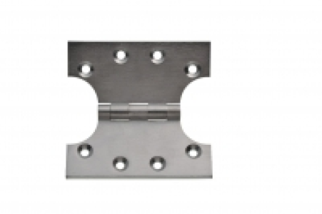 Wickes Parliament Hinge Satin Chrome Finish 102mm 2 Pack
