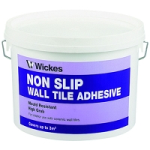 Wickes Non Slip Wall Tile Adhesive 2.5L £4.99