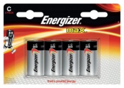 Energizer C4 Alkaline Battery Pack £6.49