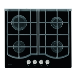 AEG HG694340NB 4 Burner Gas On Glass Hob Black 600mm &pound;429.00