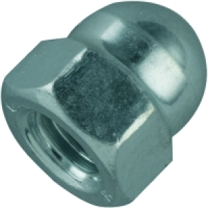 Wickes Steel Dome Nuts M10 Pack 6